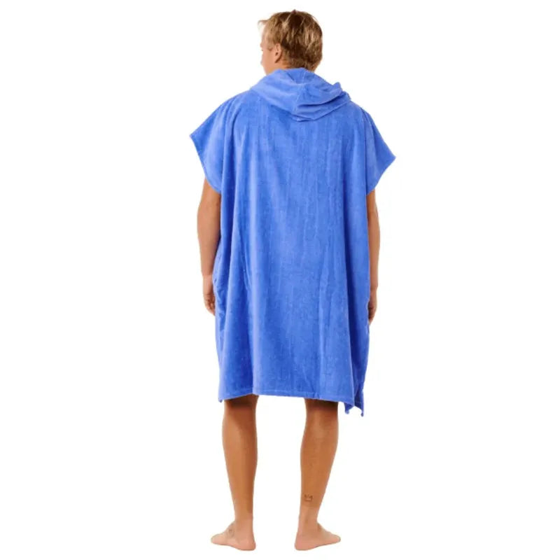 Rip Curl Poncho Logo Hooded Towel - Blue Haze