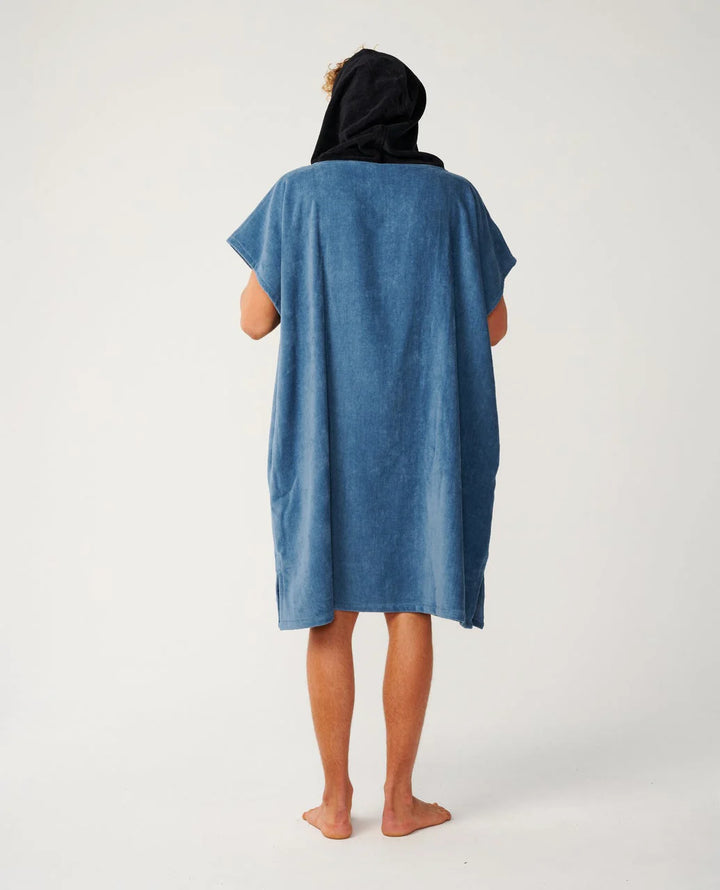 Rip Curl Poncho Logo Hooded Towel - Bluefin