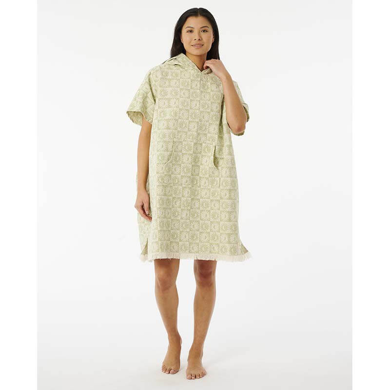Rip Curl Poncho Sun Check - Mid Green