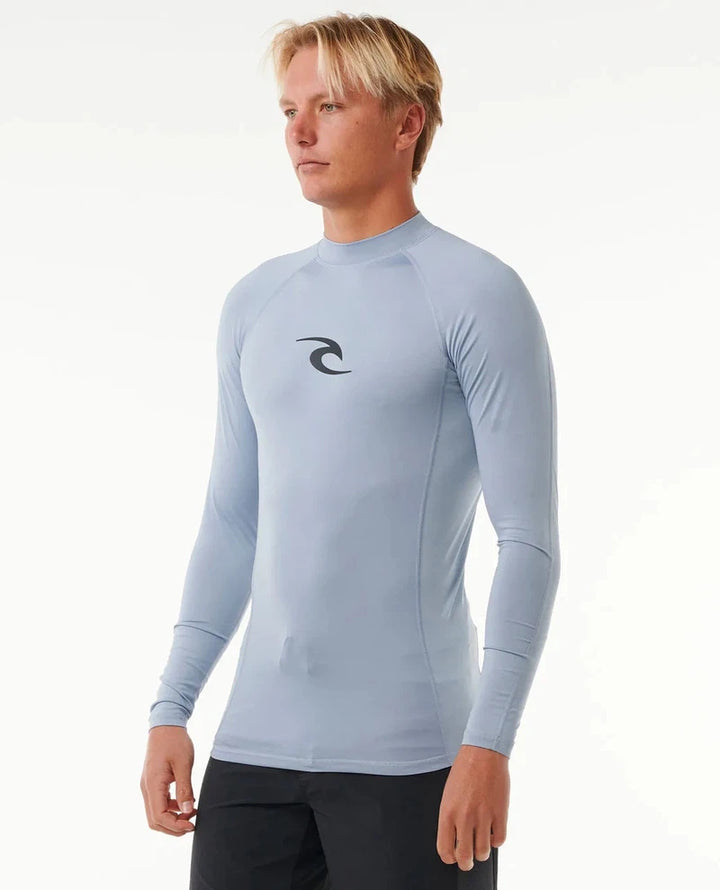 Rip Curl Waves UFP 50 Perf Langarm - Sparky Blue