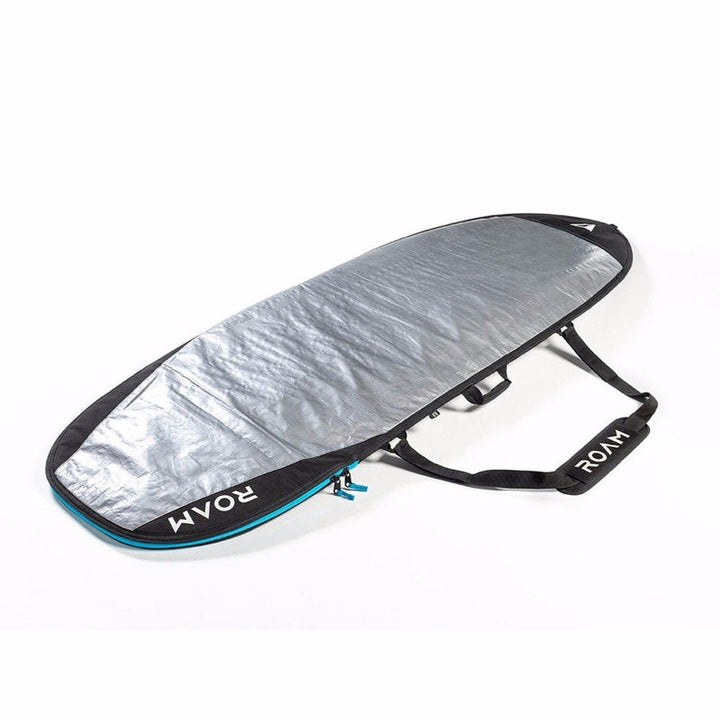 Roam Daylight Hybrid Fish Boardbag 6'4'' - silver/black/blue