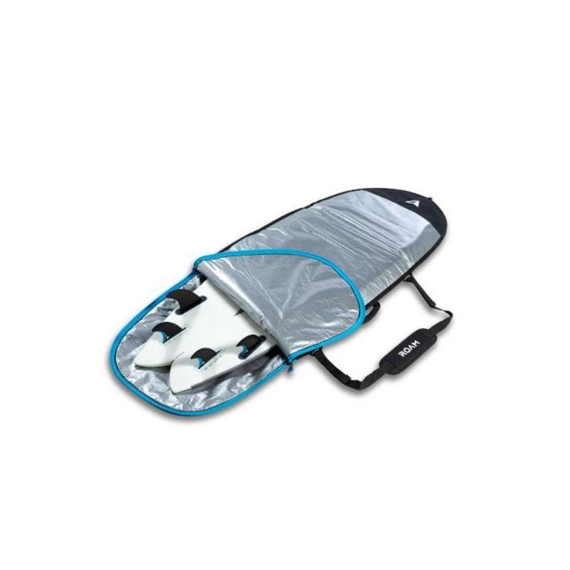 Roam Daylight PLUS Hybrid Fish Boardbag 6'4'' - silver/black/blue