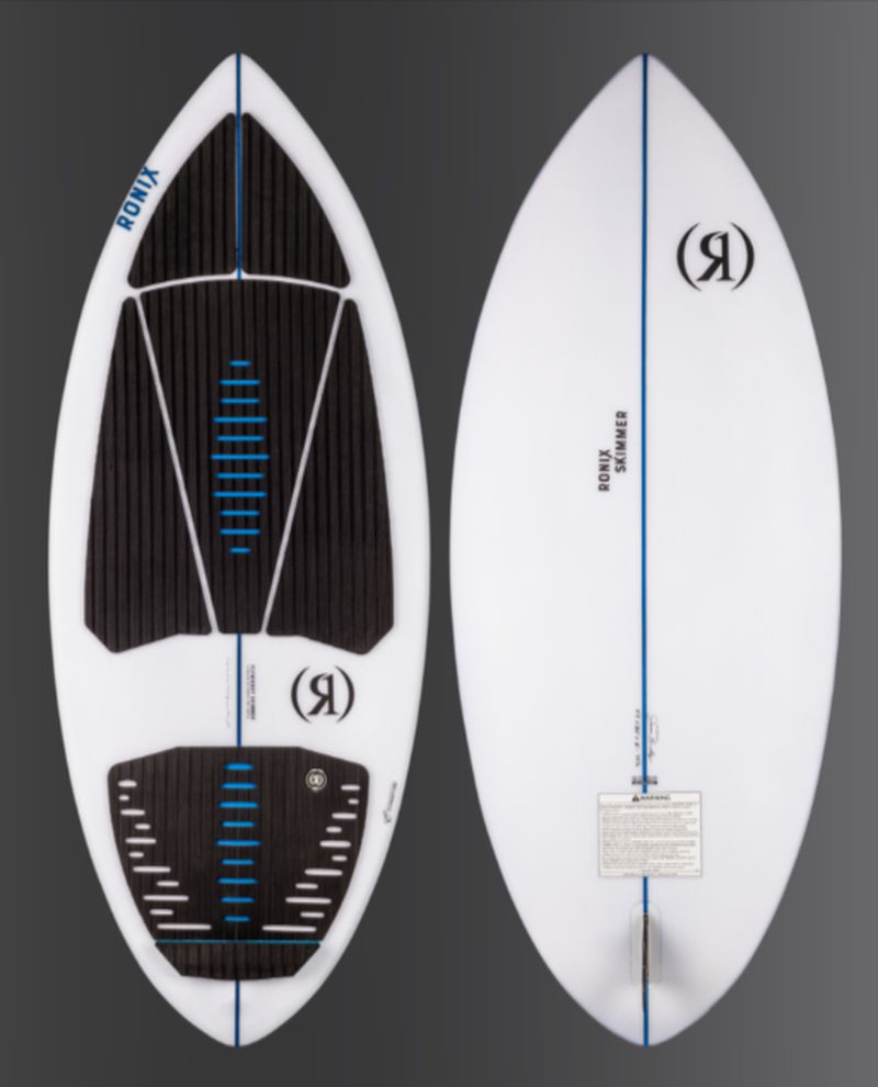 Ronix Wake Skimmer Flyweight - Glacier White/Navy - 4'5"