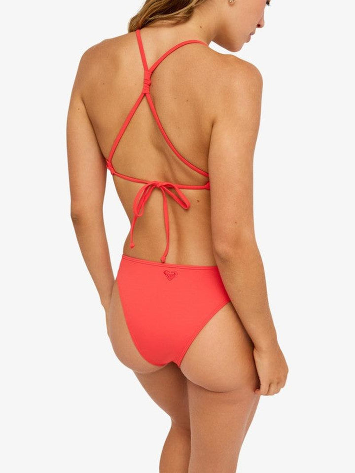 Roxy Bikini Bottom Sd Essentials Moderate - Hibiscus