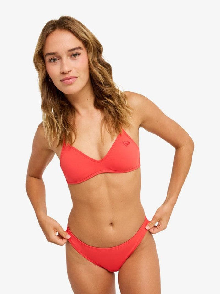 Roxy Bikini Bottom Sd Essentials Moderate - Hibiscus