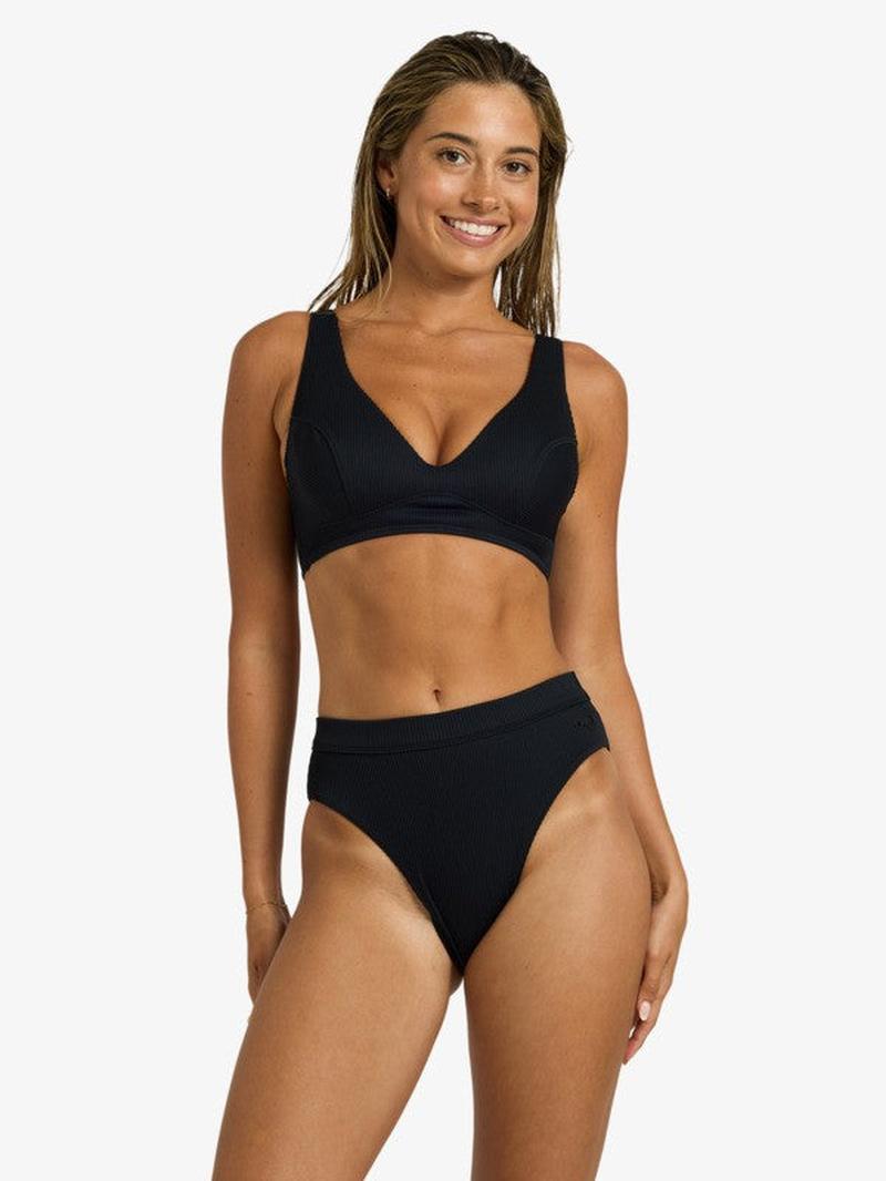 Roxy Bikini Top Roxy Love Uw Elongated Dcup - Anthracite