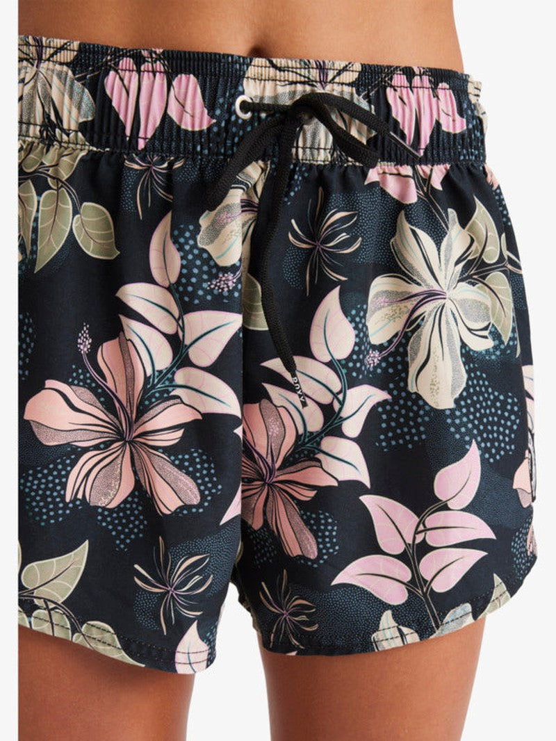 Roxy Boardshorts No Bad Waves - anthacite sunny floral swim