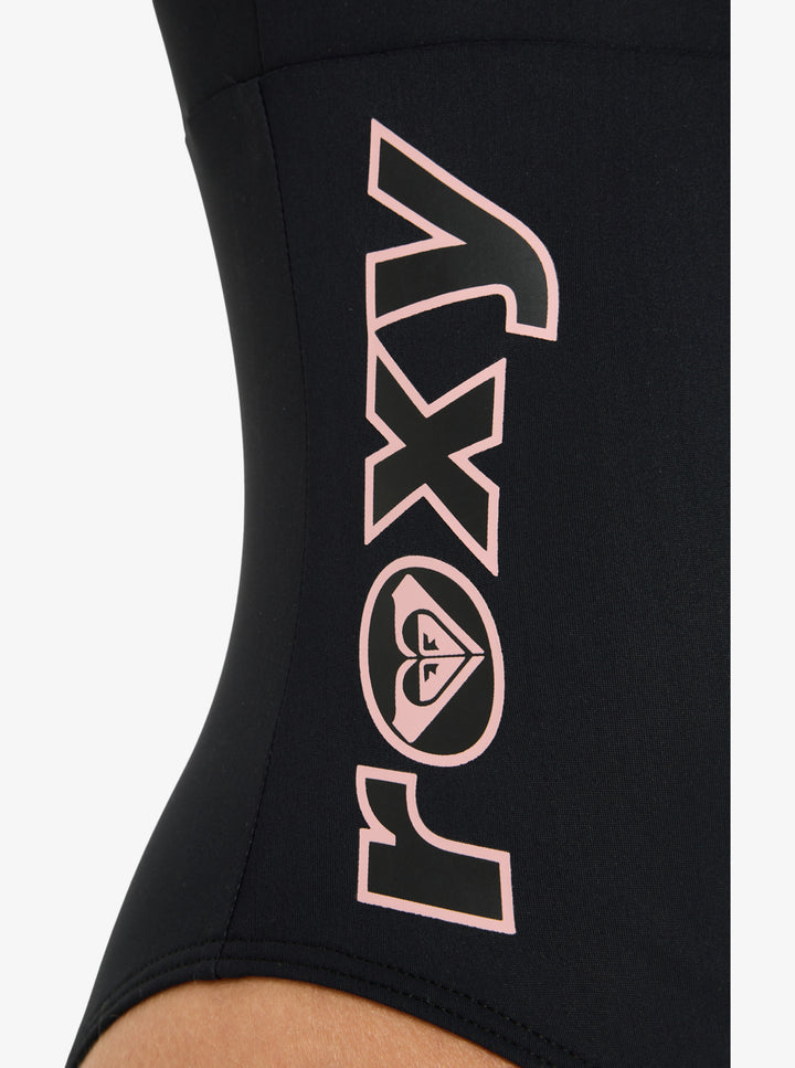 Roxy Damen Badeanzug Active High Performance - Black