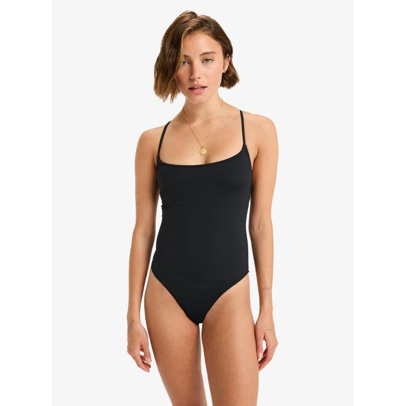 Roxy Damen Badeanzug Beach Classics - Anthracite