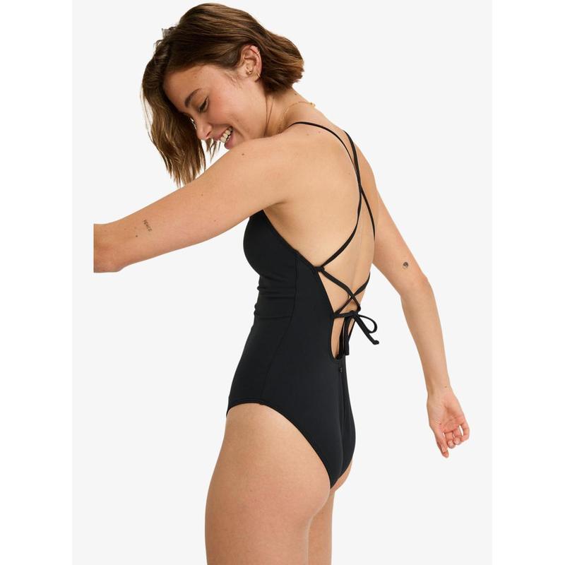 Roxy Damen Badeanzug Beach Classics - Anthracite