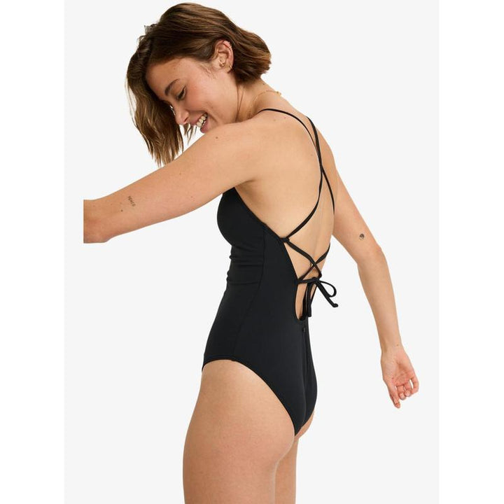 Roxy Damen Badeanzug Beach Classics - Anthracite