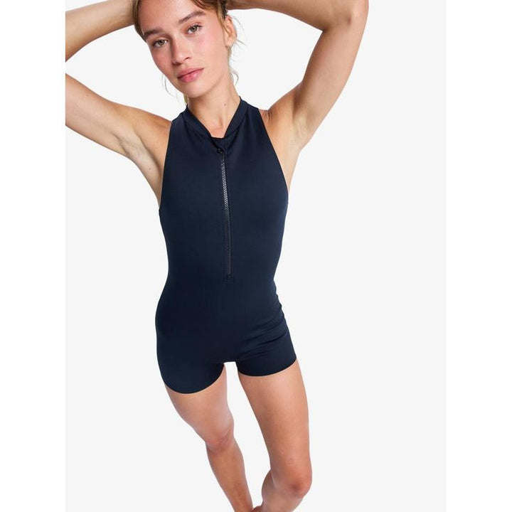 Roxy Damen Badeanzug Pro Wave Boyleg - anthracite