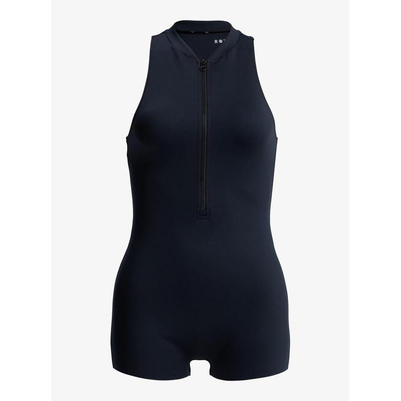 Roxy Damen Badeanzug Pro Wave Boyleg - anthracite