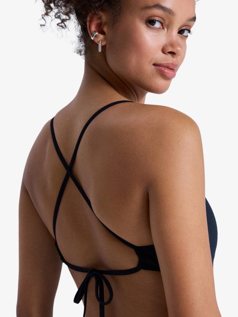 Roxy Damen Badeanzug Solid Essentials One Piece - Anthracite