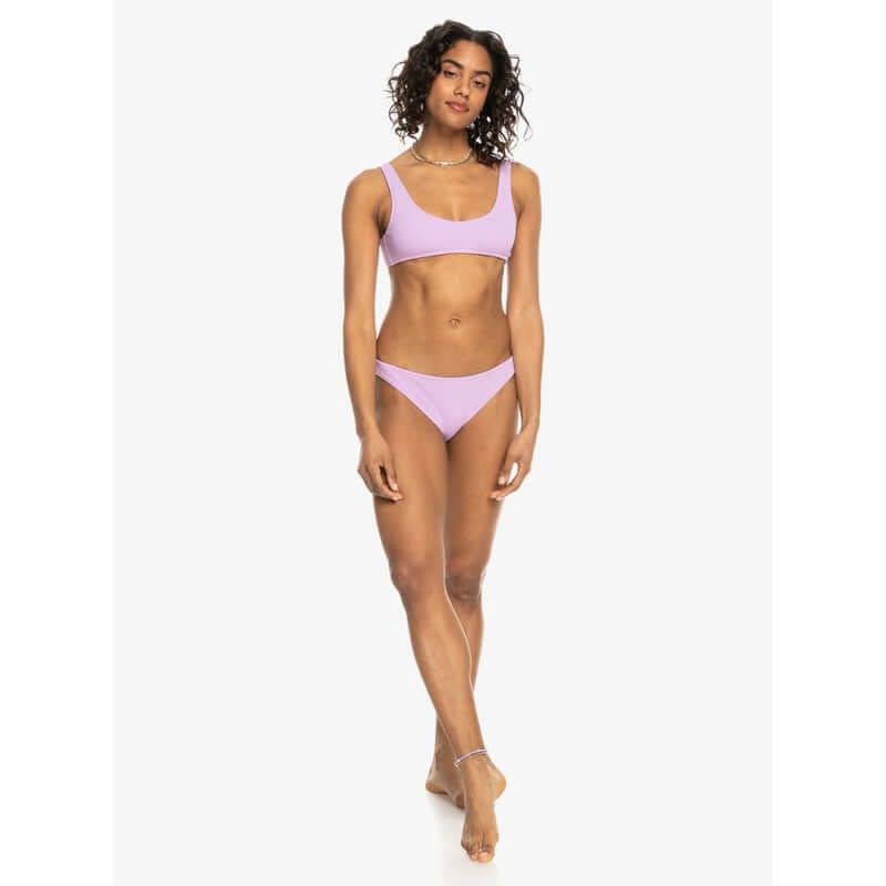 Roxy Damen Bikini Bottom Aruba - Crocus Petal