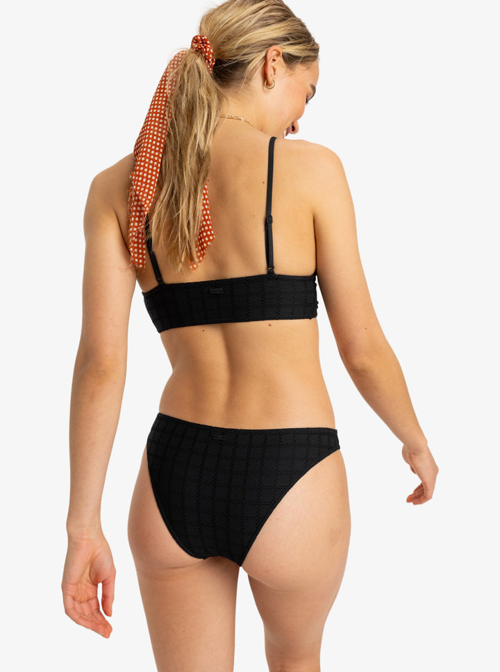 Roxy Damen Bikini Bottom Camilo Bandeau - anthracite