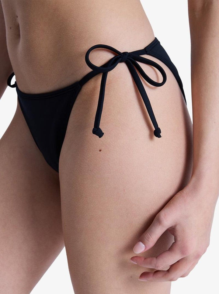 Roxy Damen Bikini Bottom Solid Essentials - anthracite