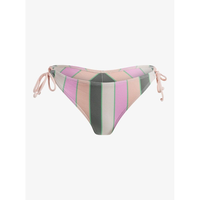 Roxy Damen Bikini Bottom Vista Stripe - Agave Green Very Vista Stripe