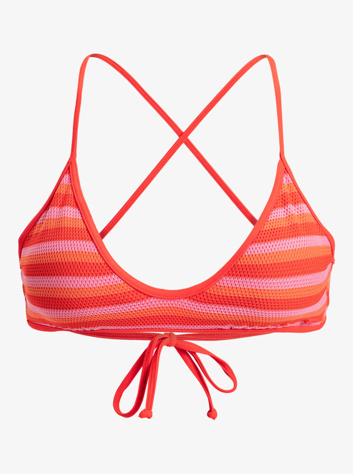 Roxy Damen Bikini Top Jasmin - Poppy Red