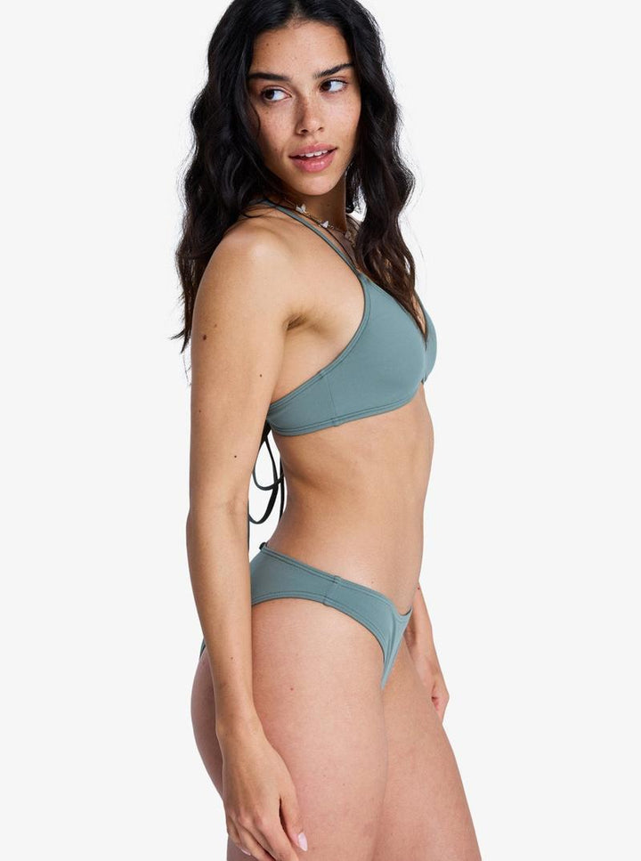 Roxy Damen Bikini Top Solid Essentials Athlete Triangle