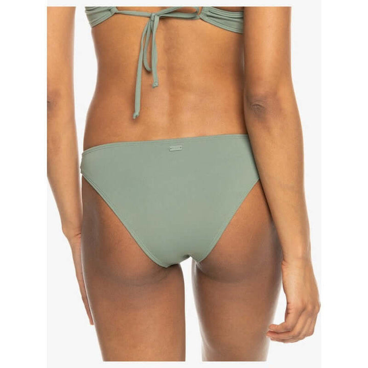 Roxy Damen Bikiniunterteil Beach Classics mit moderater Bedeckung - Agave Green