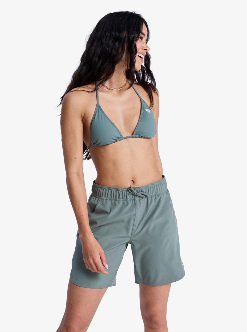 Roxy Damen Boardshort 7" - agave green