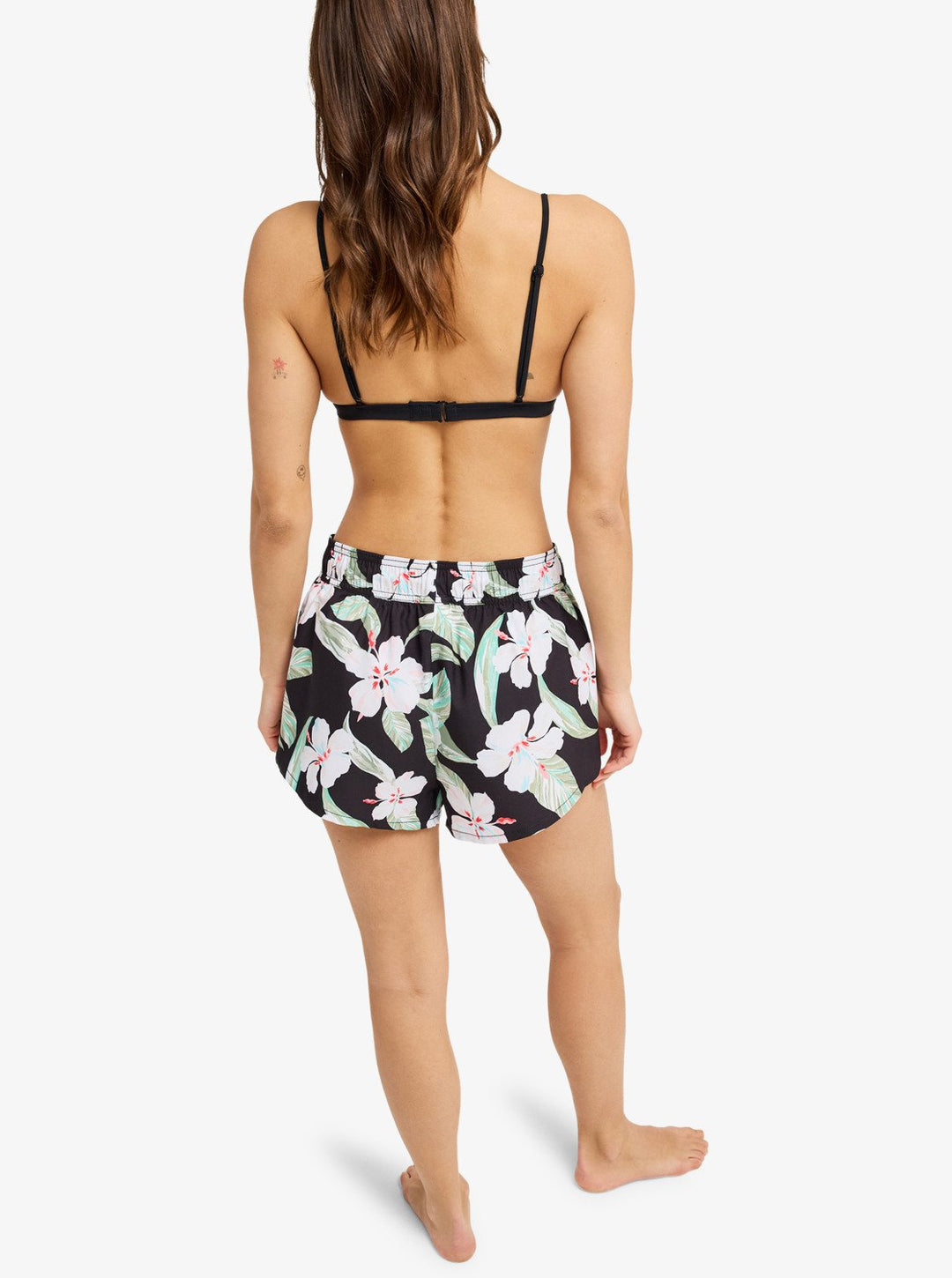 Roxy Damen Boardshorts No Bad Waves Prt Bsh - Anthracite Spring Charming