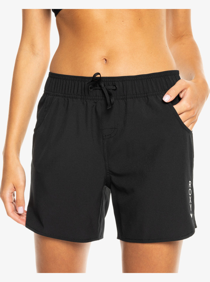 Roxy Damen Boardshorts Wave 5 Inch - schwarz