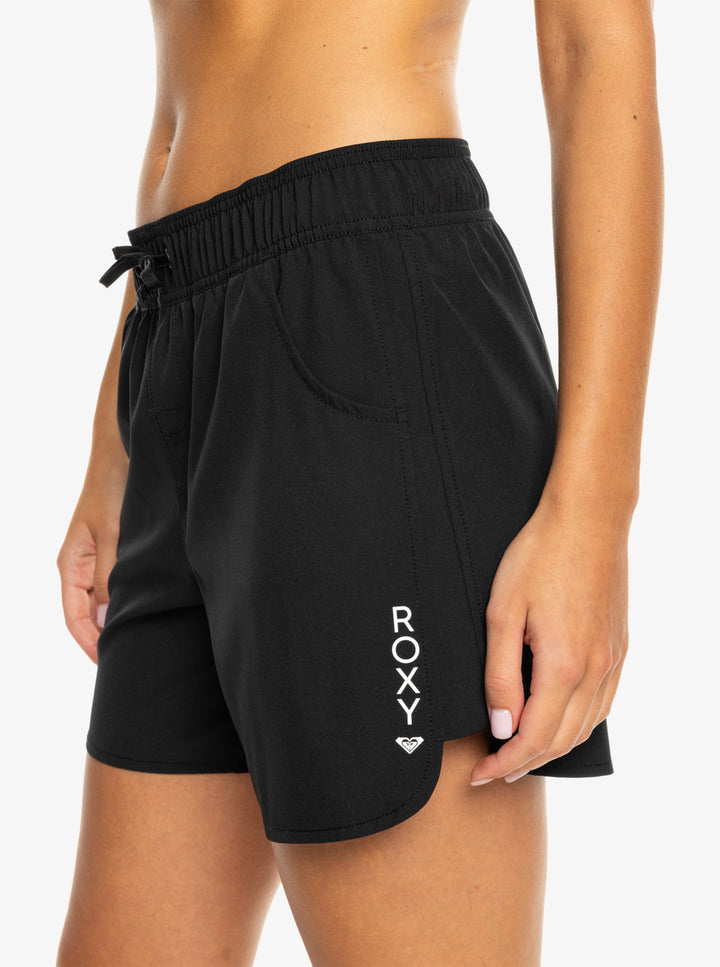 Roxy Damen Boardshorts Wave 5 Inch - schwarz