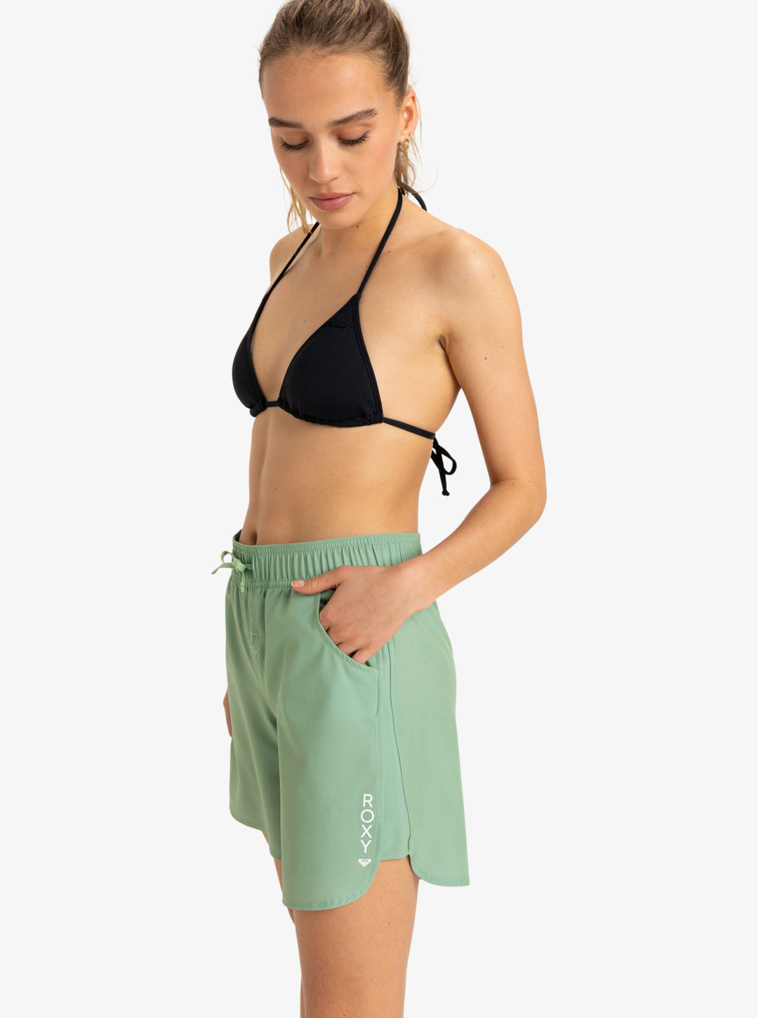 Roxy Damen Boardshorts Wave 7 Inch - basil