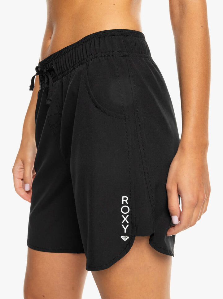 Roxy Damen Boardshorts Wave 7 Inch - schwarz