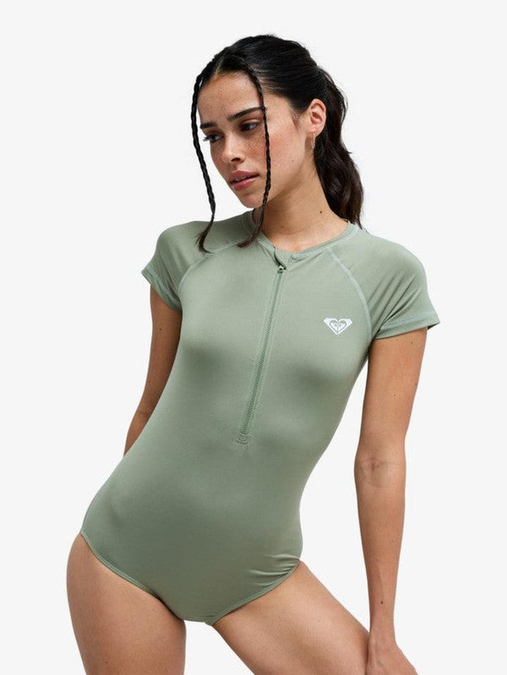 Roxy Damen Bodysuit Essentials - Oil Green