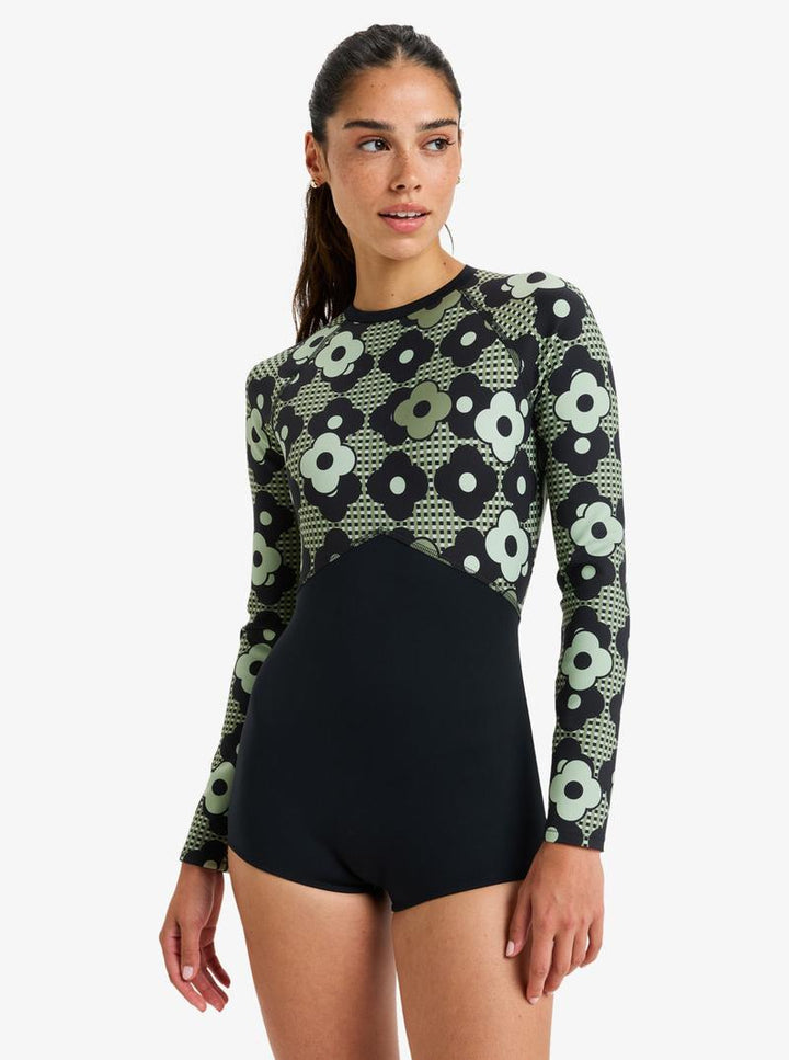Roxy Damen Bodysuit Pro Wave Onesie - anthracite roxy pro