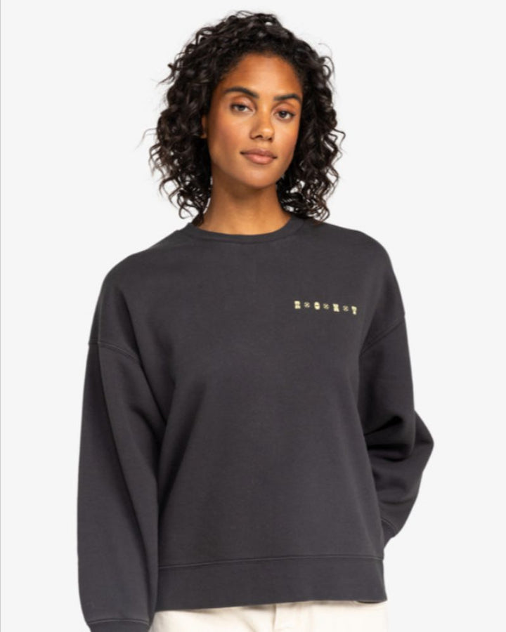 Roxy Damen Line Up Sweatshirt - phantom