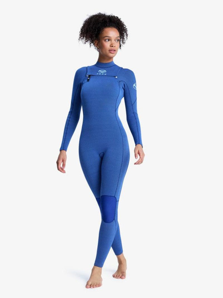 Roxy Damen Neoprenanzug 3/2mm Elite Xtra Stretch Frontzip - Blue Fog