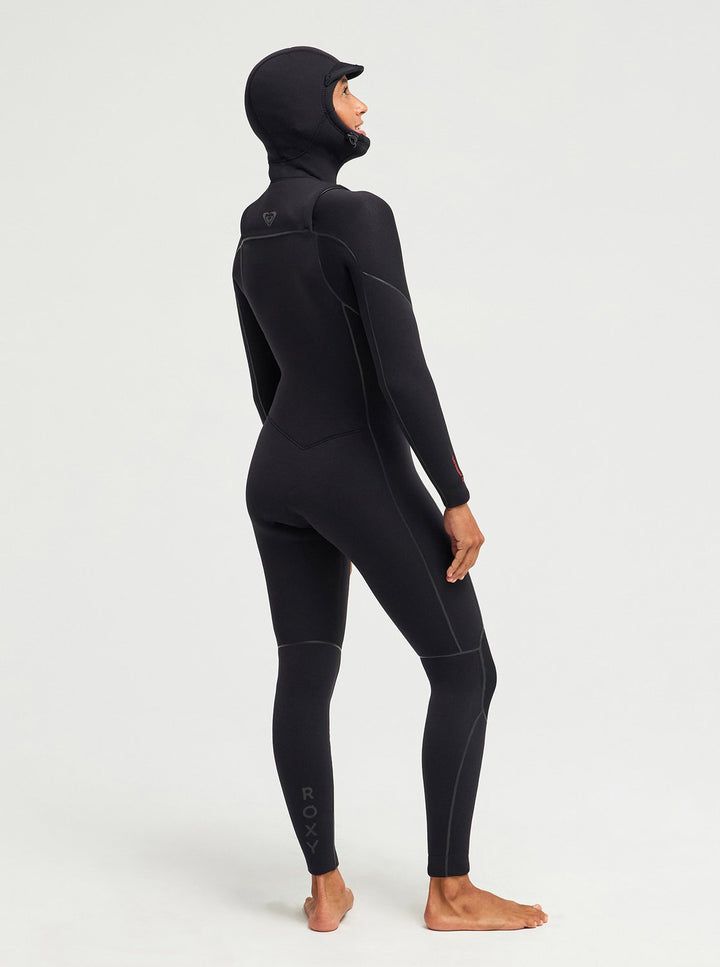Roxy Damen Neoprenanzug 5/4 Elite Xtra Warm mit Hood - Black