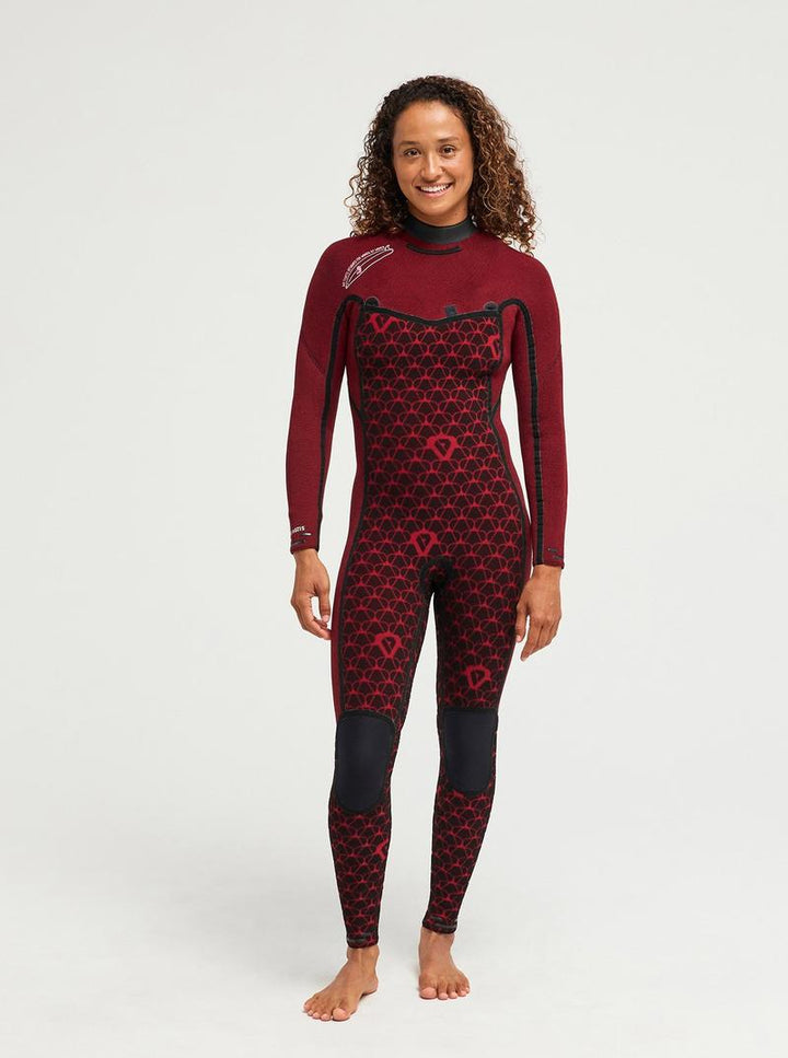 Roxy Damen Neoprenanzug Elite Xtra Warm 4/3mm Chestzip - Black