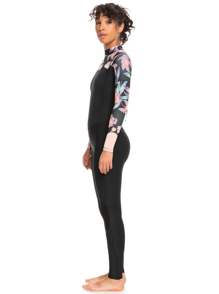 Roxy Damen Neoprenanzug Swell Series 3/2 Backzip - anthracite paradies