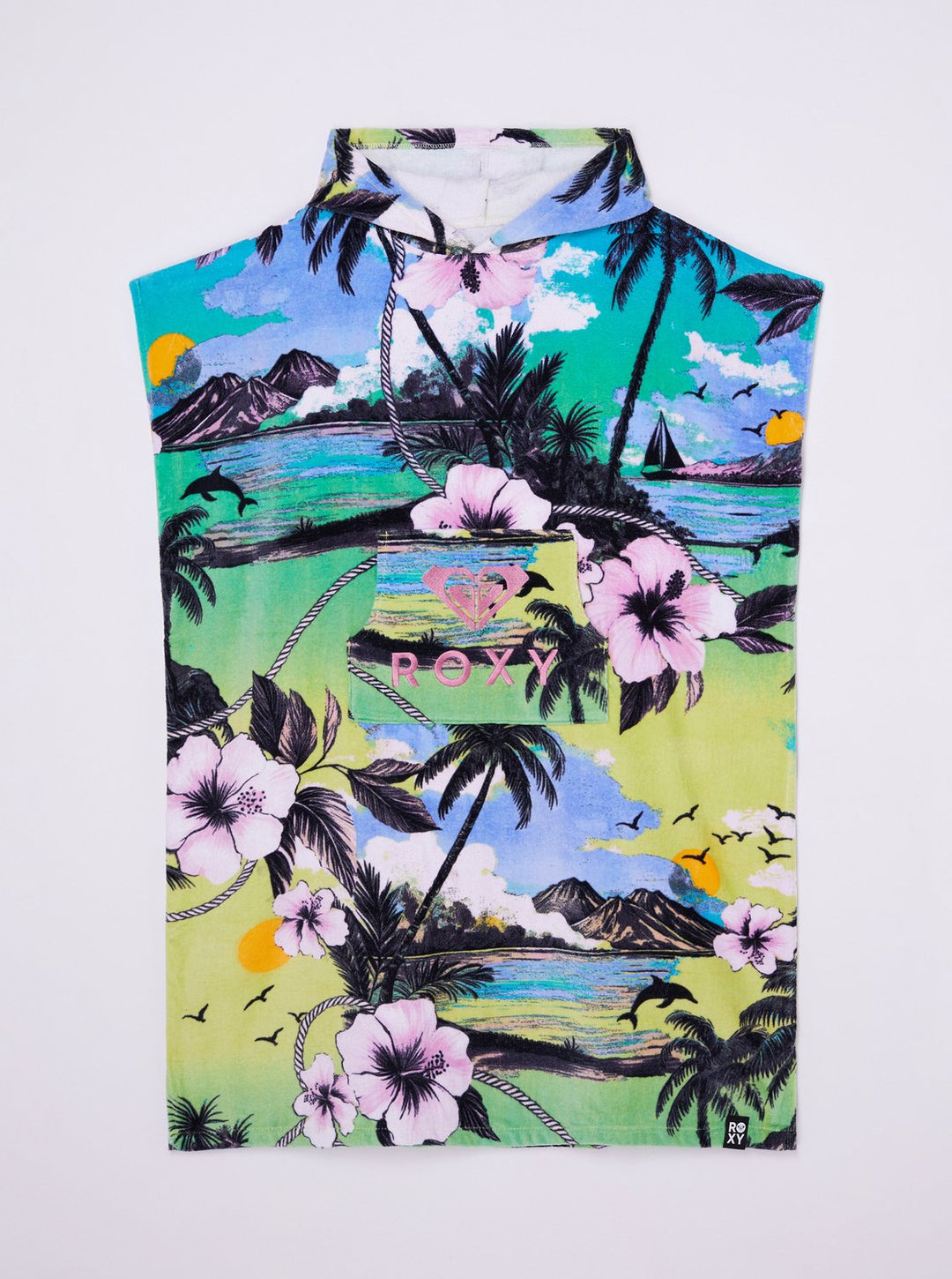 Roxy Damen Poncho Stay Magical Printed
