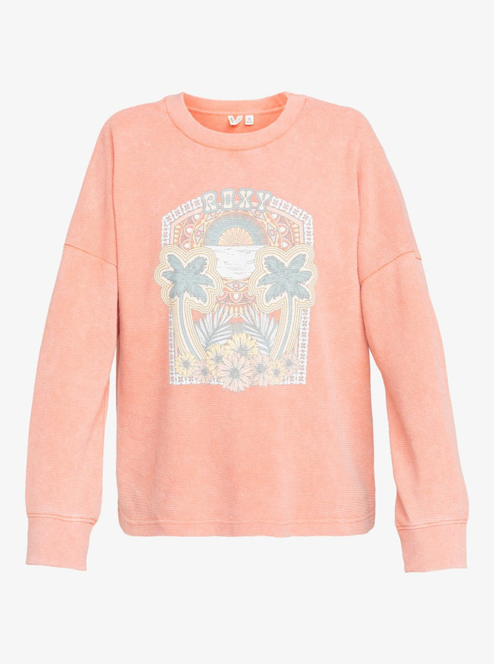 Roxy Damen Pullover East Side - Terra Cotta