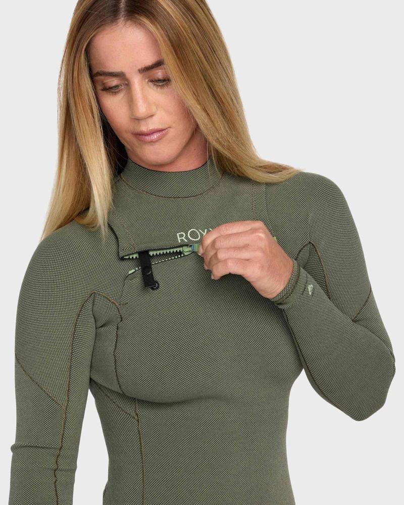 Roxy Damen Springsuit 1.5 mm Elite Xtra Stretch Cheeky - Sage