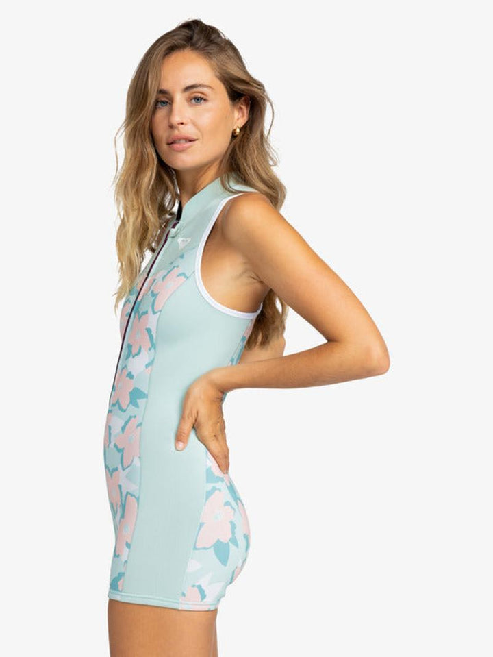 Roxy Damen Springsuit 1.5mm Rise Langarm - harbor gray