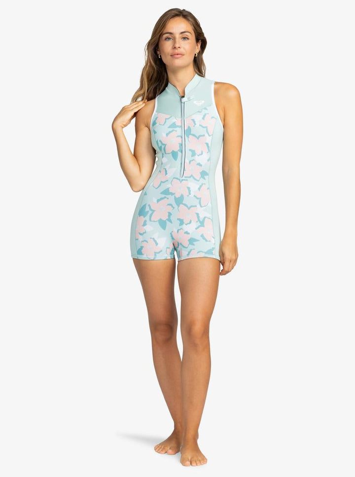 Roxy Damen Springsuit 1.5mm Rise Langarm - harbor gray