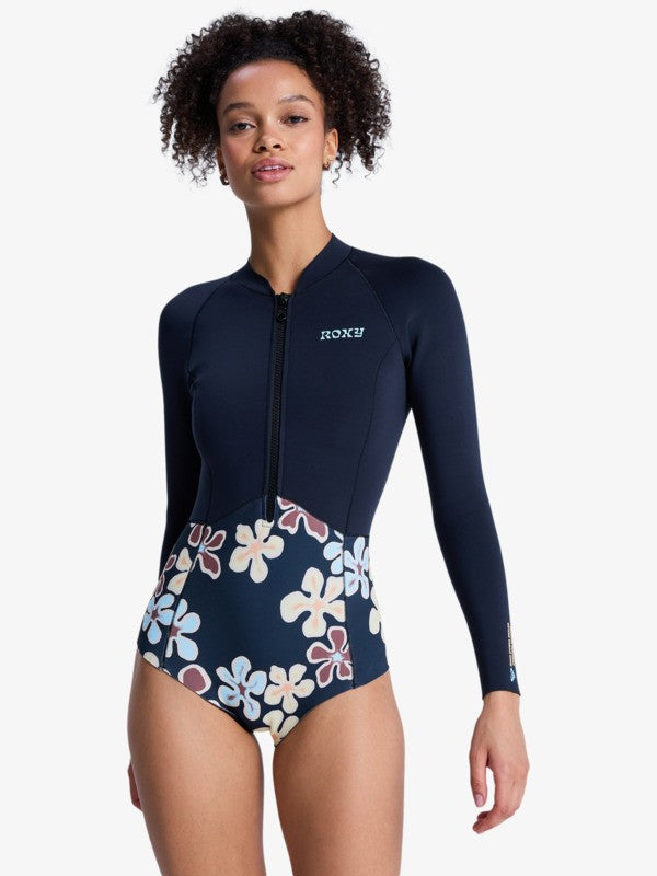 Roxy Damen Springsuit 2mm Swell Series - flower