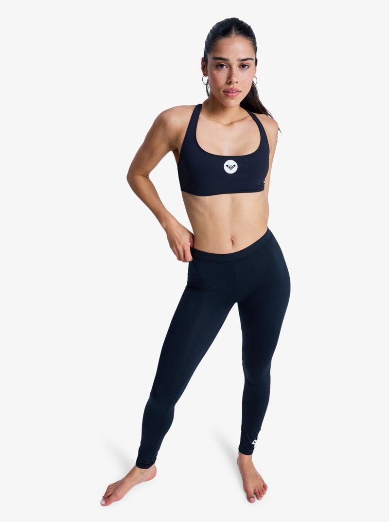 Roxy Damen Surf Leggings Essentials - Black