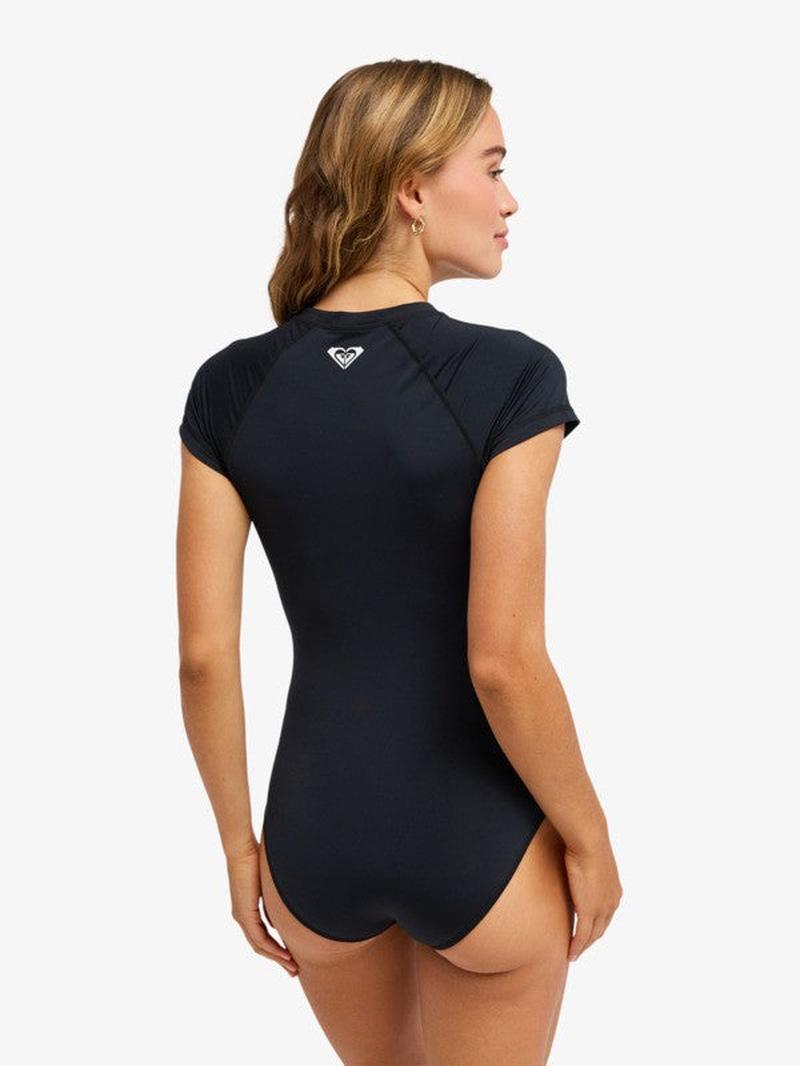 Roxy Lycra Essentials Zipped Cs Onesie - Anthracite