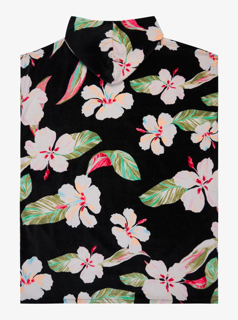 Roxy Poncho Stay Magical Printed - Anthracite Spring Charming