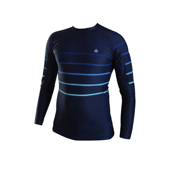 Saint Jacques Herren Lycra Langarm - Blau