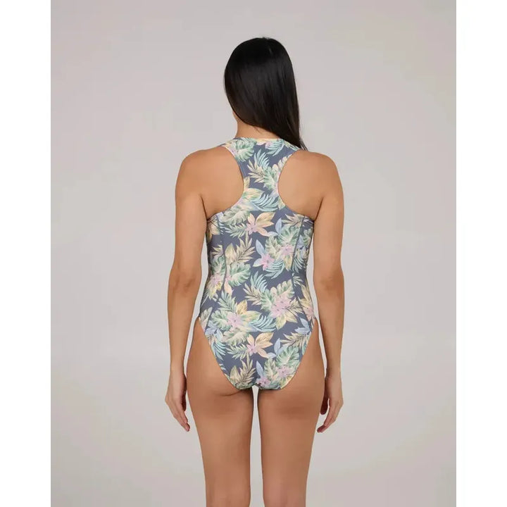 Salty Crew Damen Badeanzug North Shore Surf Suit - Bluestone