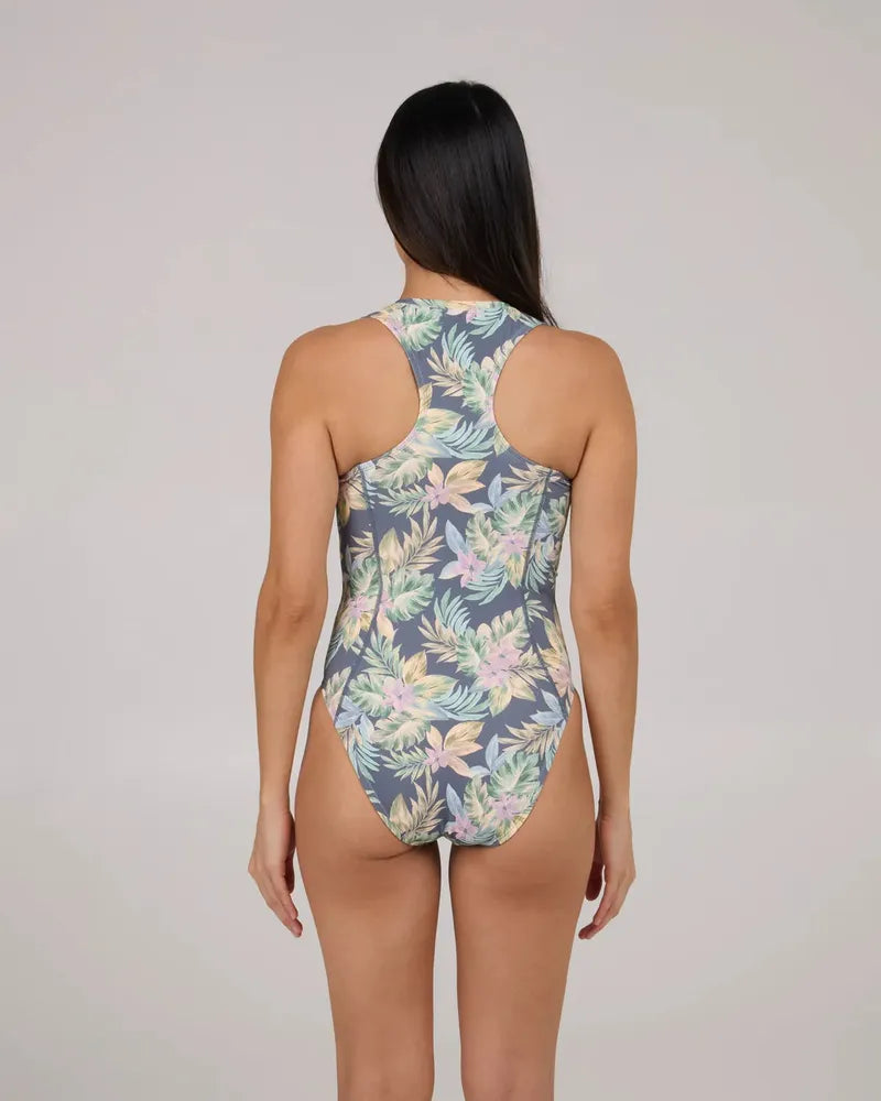 Salty Crew Damen Bodysuit North Shore Surf Suit - Bluestone